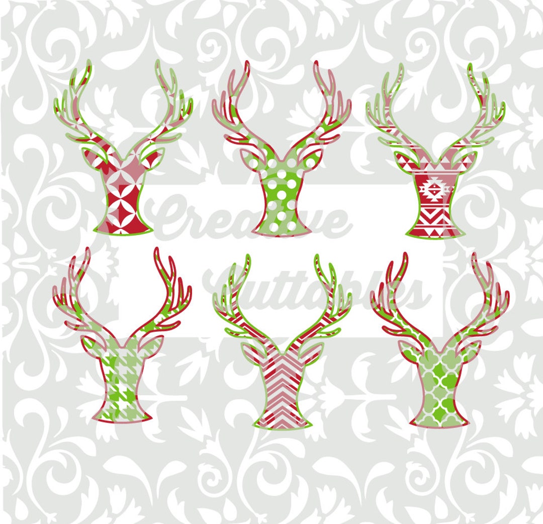 Deer Head SVG for Silhouette or Other Craft Cutters - Etsy
