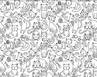 Vaso de 40 oz completo Wrap Lazy Cat SVG Archivo digital