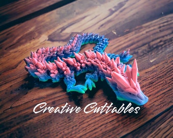 Dragón impreso en 3D: este es un dragón de crucero que escondí mientras estaba en un crucero Carnival