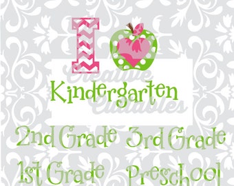 DISEÑO DE MANZANAS DE JARDÍN DE INFANTES DE SVG School Preschool para Silhouette u otros cortadores artesanales (.svg / .dxf / .eps)