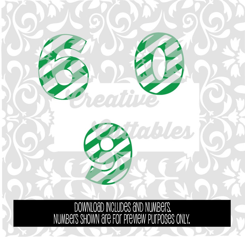 Download SVG Birthday Tractor with Striped Numbers for Silhouette ...