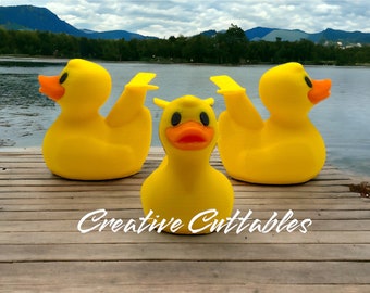 Cruise Ducks 3D Printed  duck for cruises; Color: Yellow Fin