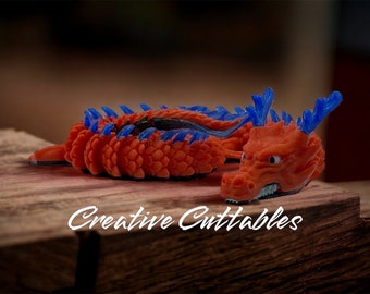Dragón impreso en 3D: este es un dragón de crucero que escondí mientras estaba en un crucero Carnival
