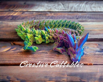 Dragón impreso en 3D: este es un dragón de crucero que escondí mientras estaba en un crucero Carnival