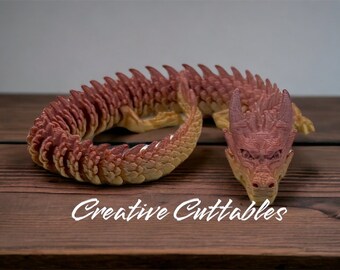 Dragón impreso en 3D: este es un dragón de crucero que escondí mientras estaba en un crucero Carnival