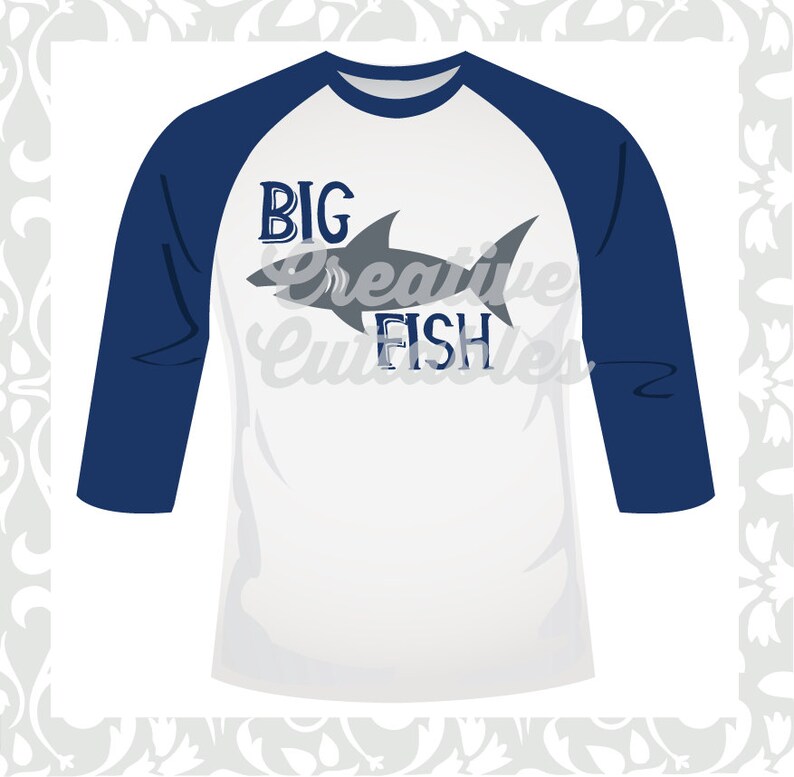 Download Father's Day SVG Big Fish Small Fry Sibling Shirts Big | Etsy