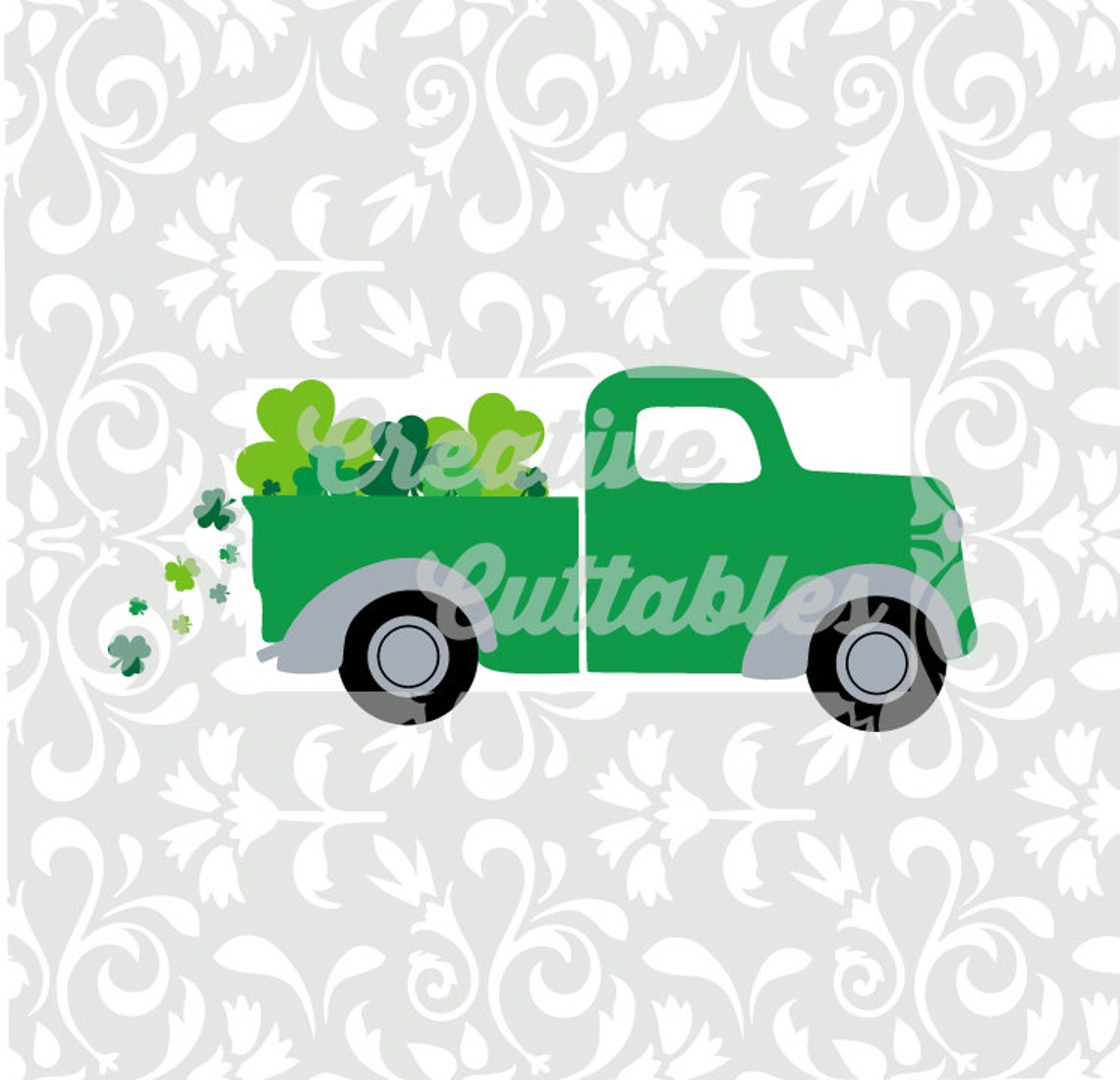 Free Free 158 Truck With Shamrocks Svg SVG PNG EPS DXF File