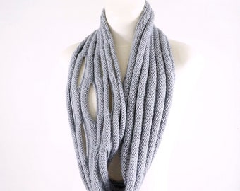 Oversized Loop Cowl Knitting Pattern PDF  - Subwoofer