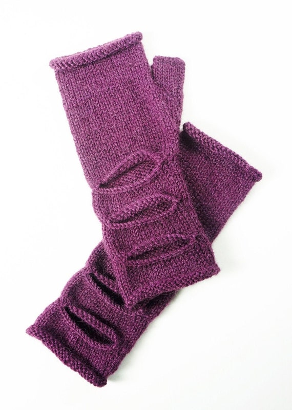 Cyberpunk Hand Warmers Knitting Pattern PDF- SCRATCH