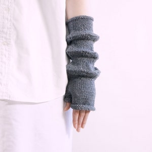 PDF Knitting Pattern - Stratosphere - convertible knit hand warmers