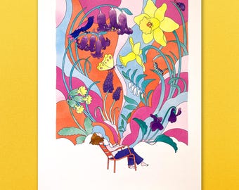 Spring - A3 inkjet print
