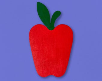 Little Apple - Wooden Hanging Object