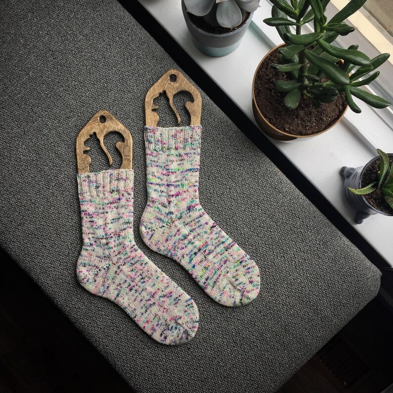 Two at a time Magic Loop Toe up Knit Sock Pattern Beginner ...