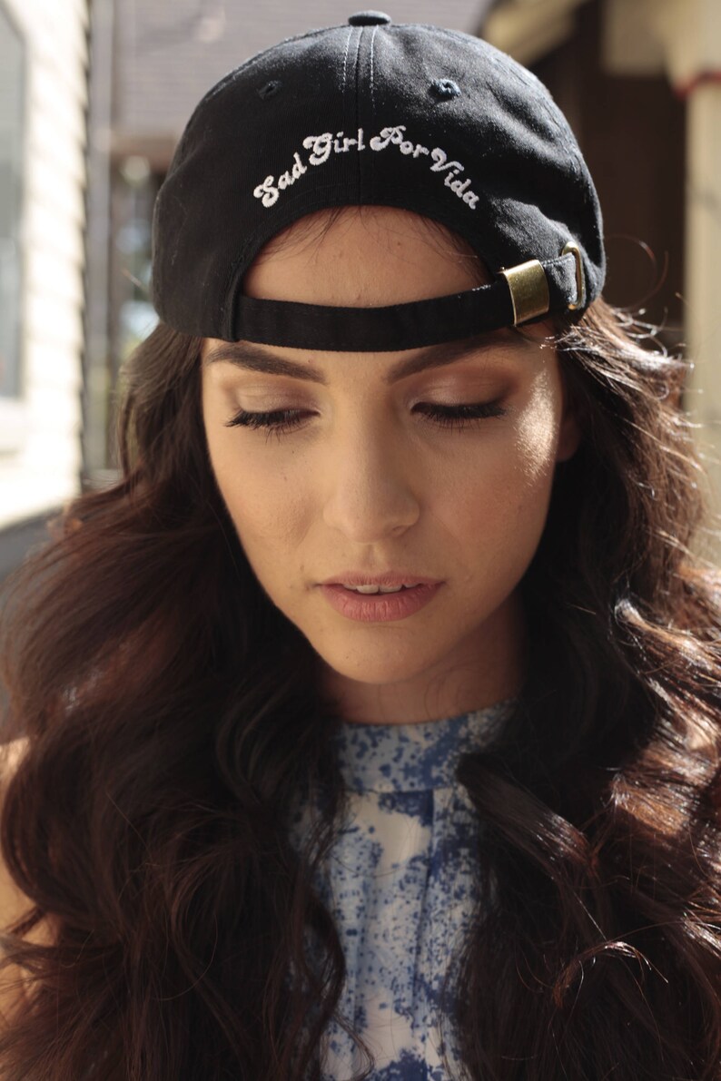 Sad Girl Por Vida dad hat image 2