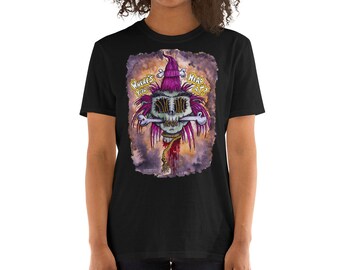 ORIGINAL Schrumpfkopf ' Wheres Ihren Kopf an? " Horror Unisex T-Shirt