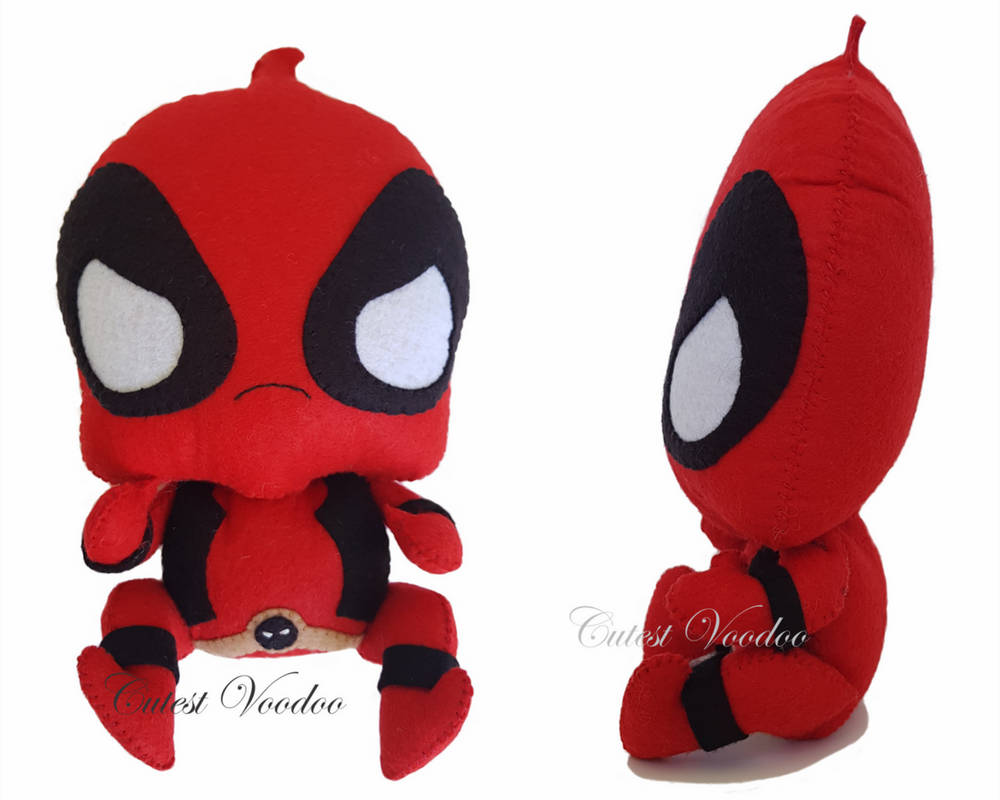PDF PATTERN. Baby Deadpool Marvel Horror Felt Pattern - Etsy