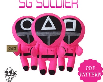 PDF MUSTER. SG Soldat Filz Schnittmuster