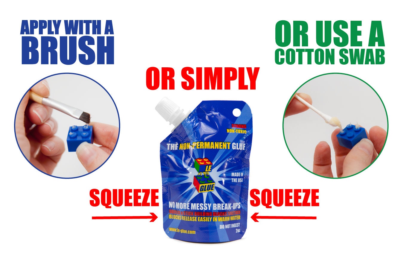 Glue for legos shark tank best sale