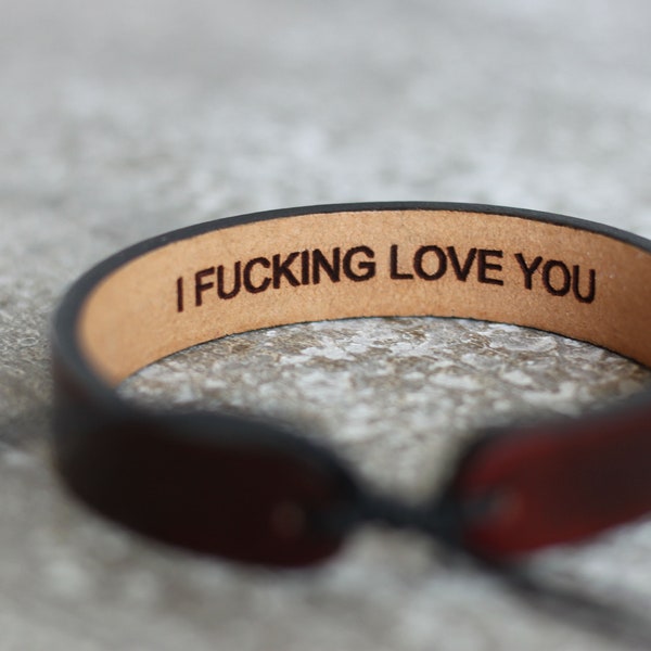 Herren Lederarmband-Personalisiert-Personalisiert-Valentinstagsgeschenk-Geschenk für Männer-Boho- Leder Jubiläumsgeschenk-Lederarmband-Botschaftsarmband