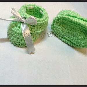 Baby Booties, Kragen Booties Muster