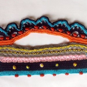 Crochet bracelet pattern -Jewelry bracelet crochet pattern, bohemian unique bracelet, beads bracelet,Bracelet Cuff,Cuff bracelet pattern B22