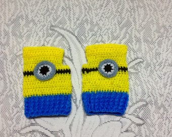 Minion  gloves Pattern