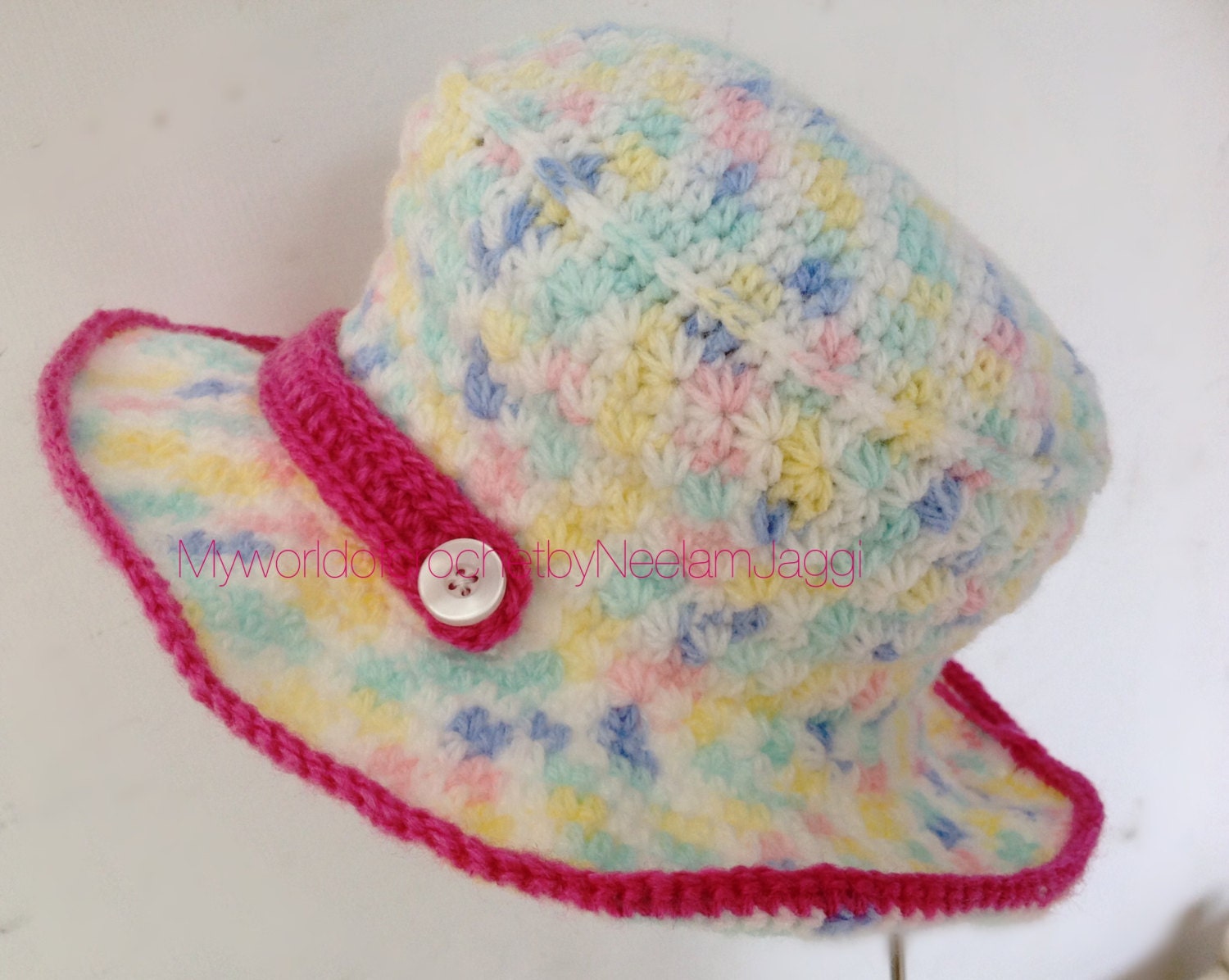 Star Stitch Hat , Star Stitch Brim Hat Pattern - Etsy