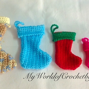 CROCHET CHRISTMAS STOCKING Pattern