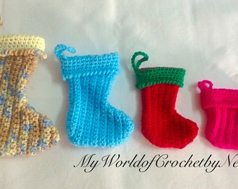 CROCHET CHRISTMAS STOCKING Pattern