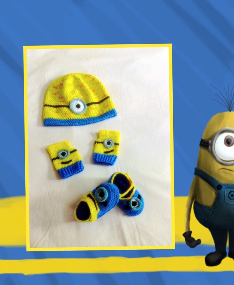 Minion gloves Pattern