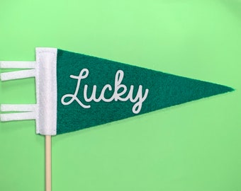 Lucky Flag, St. Patrick’s Day Decor