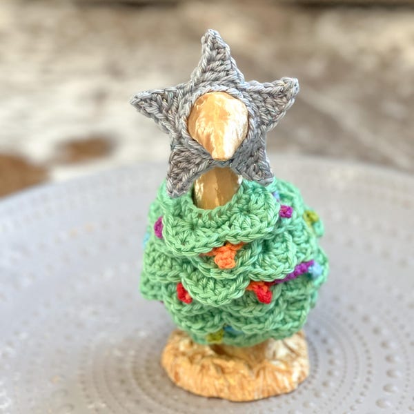 PATTERN for 7 inch DESK Goose Christmas Tree Winter Holiday Outfit Digital Download Crochet Pattern Only