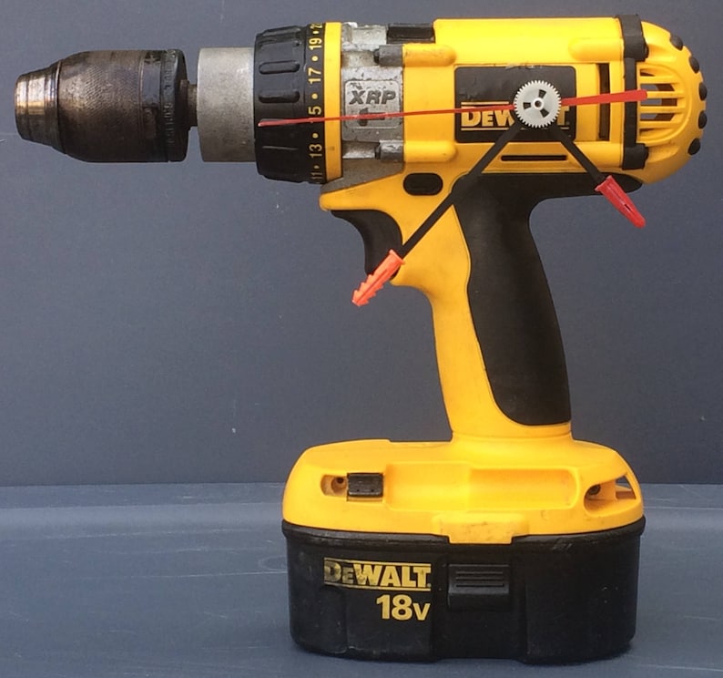 Dewalt Cordless Drill Clock Conclocktions Etsy
