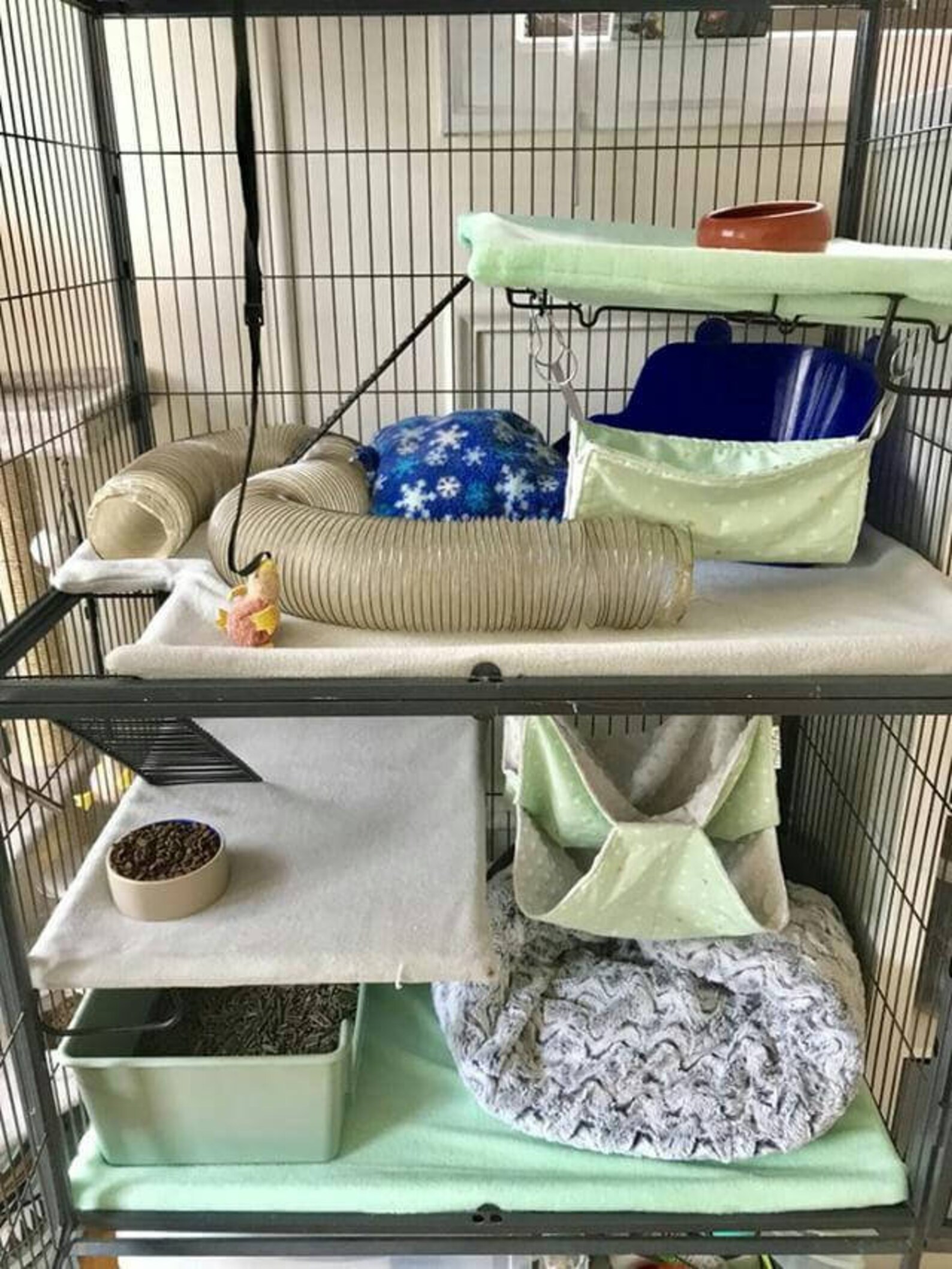 Ferret Nation Cage Liners Critter Nation Cage Liners Etsy