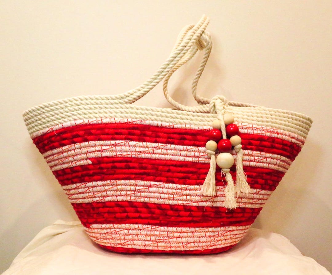 Large Rope Bag - Etsy