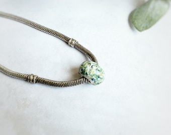 Flower Memorial European Style Bead: Flower Petals from Wedding, Funeral, Baptism, Shower, Anniversary, Birth, Special Occasion