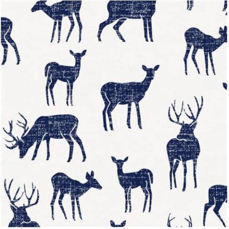 Travel Lite Sheet Navy Deer Pack N Play Sheet Graco Travel Etsy