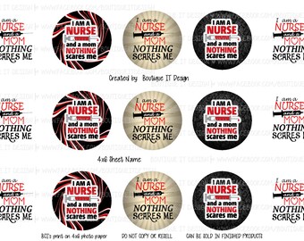 I'm Proof my Daddy doesn't - 25mm/1in Bottle Cap Image - 4x6 Sheet