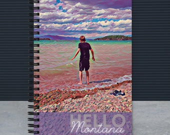 Bigfork Montana notebook | Montana prayer journal | Montana notebook | Montana lovers | Montana journal