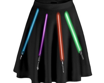 Star Wars Skirt //  Light Saber Skirt // Disney Skirt // Disneyland // Walt Disney World // Women's Disney Skirt // Women's Star Wars