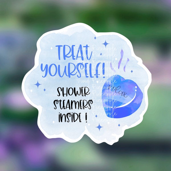 Shower Steamer Label Template Etsy