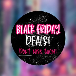 Descarga automática - Ofertas de Black Friday - No te las pierdas - Sticker - Archivo
