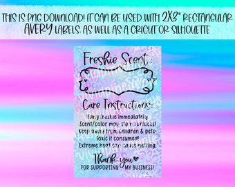 scentsy printed labels etsy