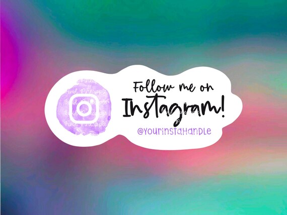 Personalized Download - Follow Me/us on Instagram  display picture 2