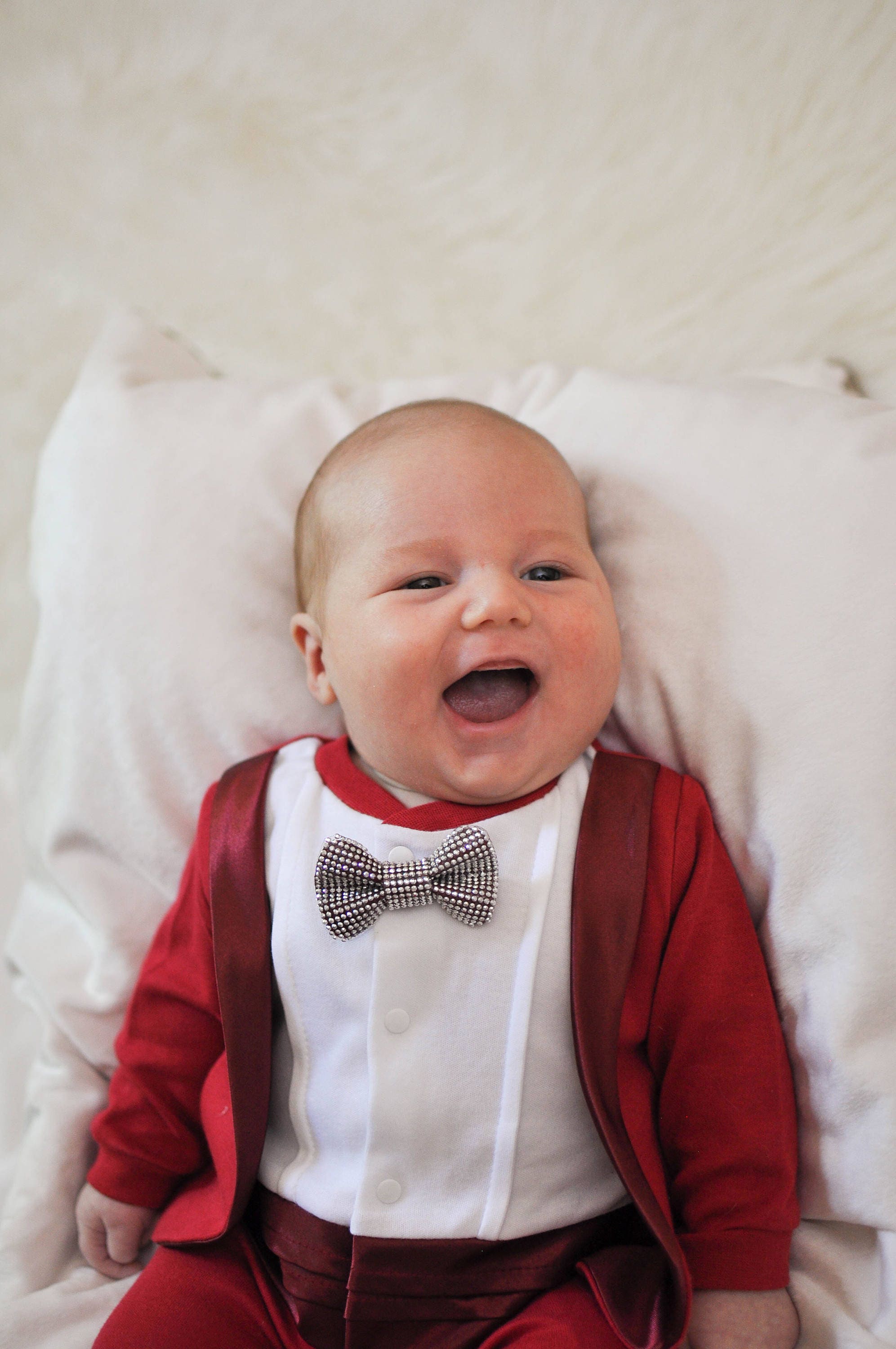 Navy Tuxedo for Baby Boybaby Tuxedobaby Boy Wedding Etsy