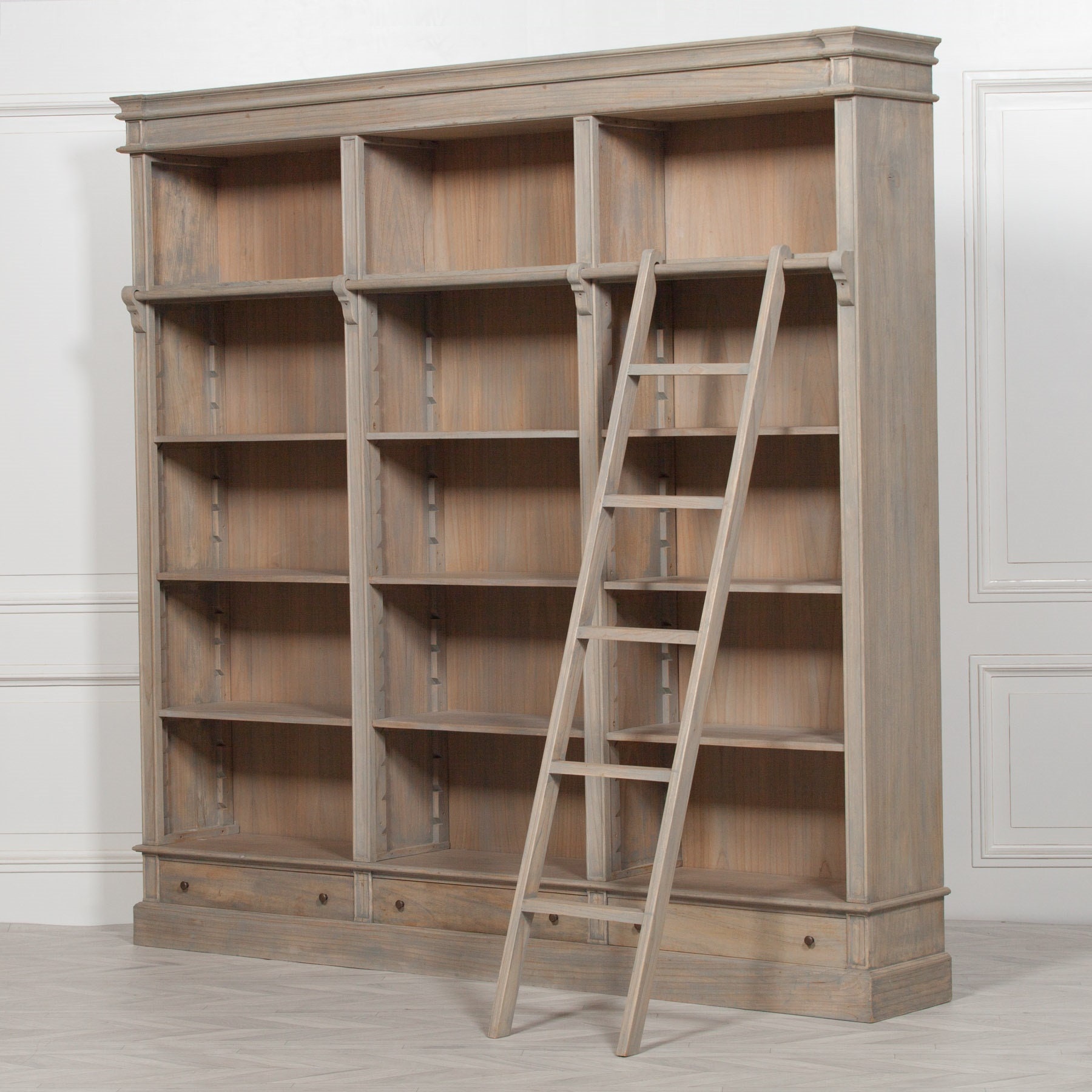 Stunning French Style Cedar wood Bookcase Shelf Unit with Etsy