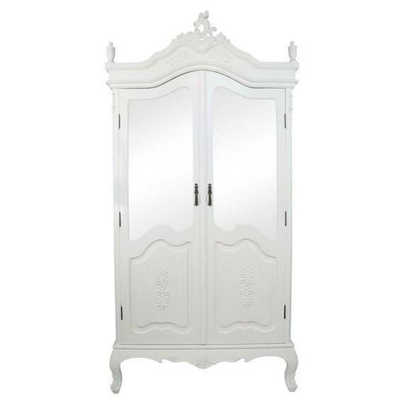 Shabby Chic Rococo Style French Antique Cream Double Half Etsy