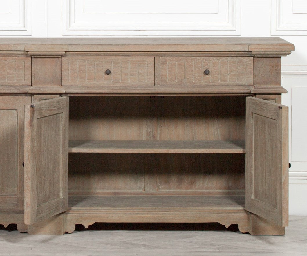 Download Farmhouse Rustic Classical Style Large 232 cm Distressed ...