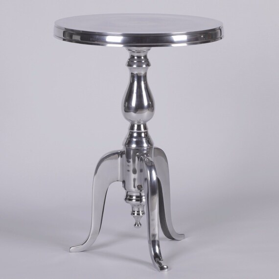 Shabby Chic Style High Quality Aluminium Round Side Table Dia Shabby Chic Style High Quality, Shabby Chic Round Side Table