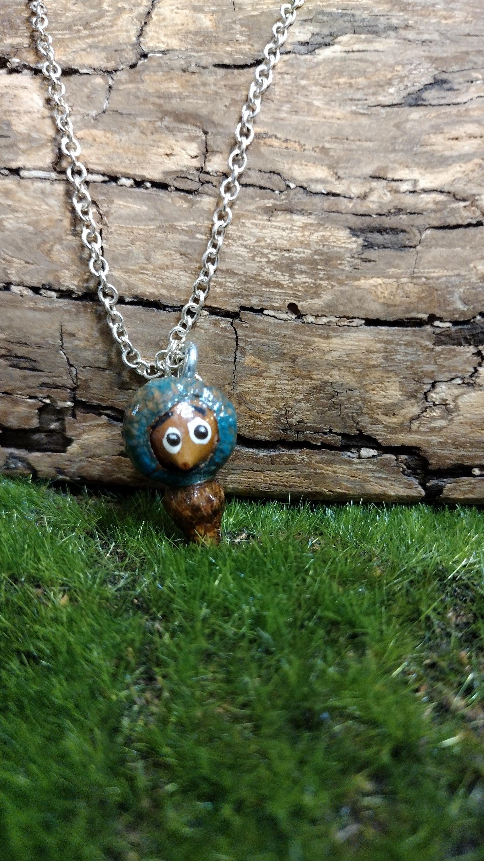 Baby Acorn Necklace